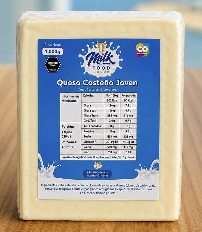 Queso Costeño Joven
